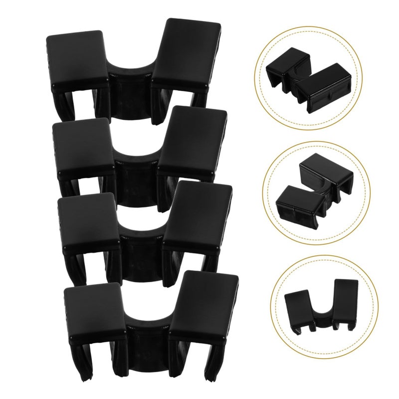 10 Pcs Reusable Chopsticks Hinges Connector Clips Learning Helper Fork Tool for Adults And Children - Image 4