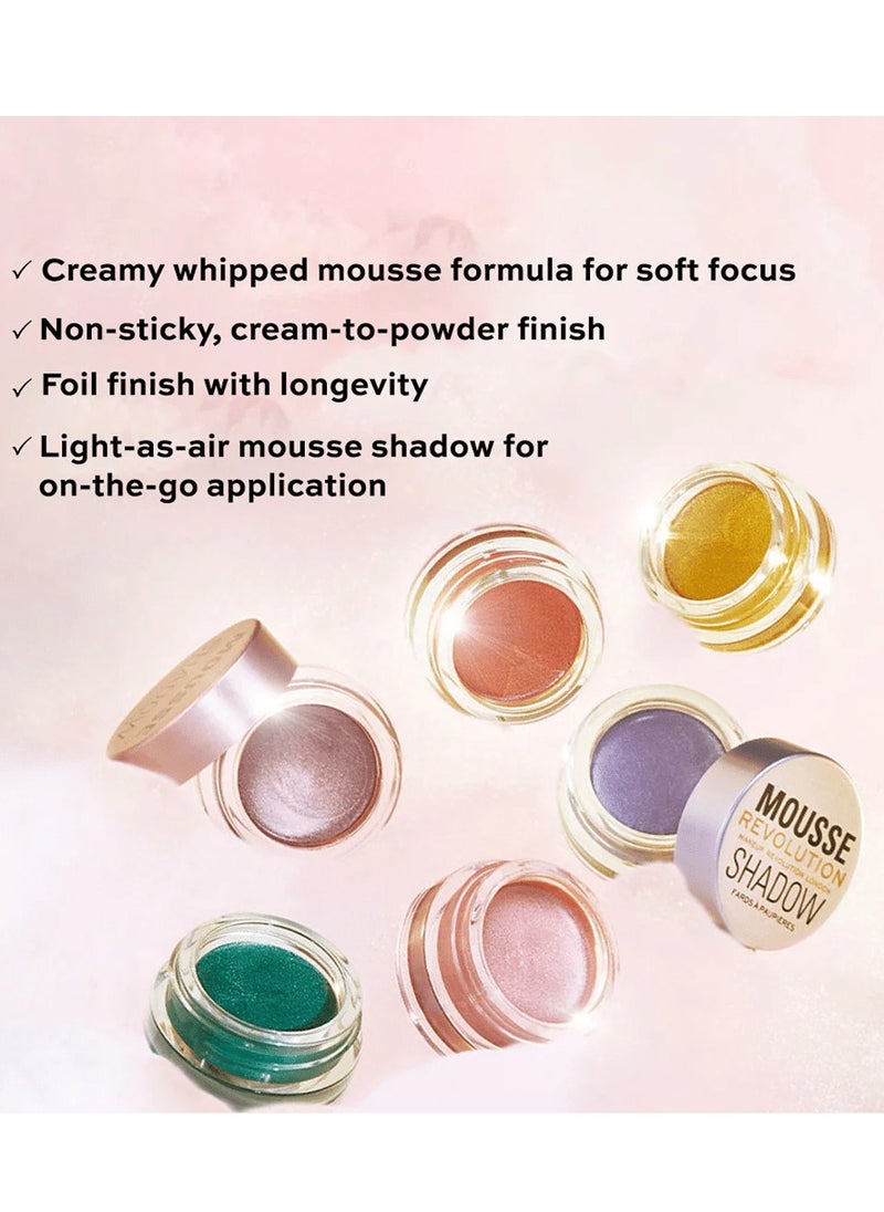REVOLUTION - Makeup Revolution Mousse Shadow Amber Bronze - Image 1