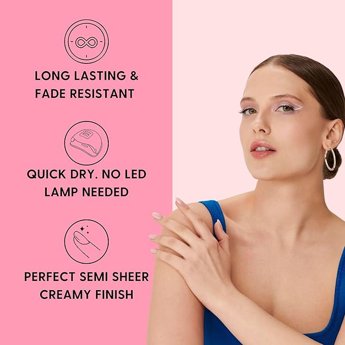 Orly Nail Lacquer French Manicure - Rose Colored Glasses 18ml - Image 4