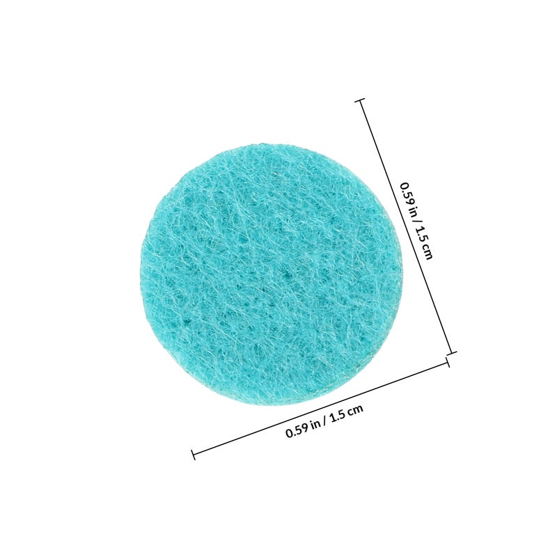 50pcs Diffuser Pads For Aromatherapy Unscented Pads For Pendant Fragrance Diy Round Cotton Pads Replacement Pads - Image 2