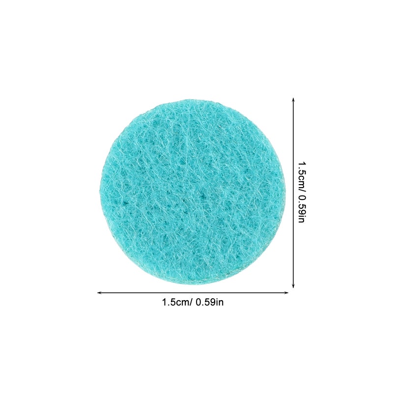 50pcs Diffuser Pads For Aromatherapy Unscented Pads For Pendant Fragrance Diy Round Cotton Pads Replacement Pads - Image 4