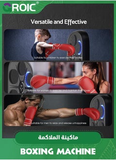 GROIC Intelligent Music Boxing Machine with USB Charging, 9 Exercise Modes and Boxing Gloves, Bluetooth Boxing Machine with Smart Display Screen,Home Workout Boxing Target Machine  - Image 4