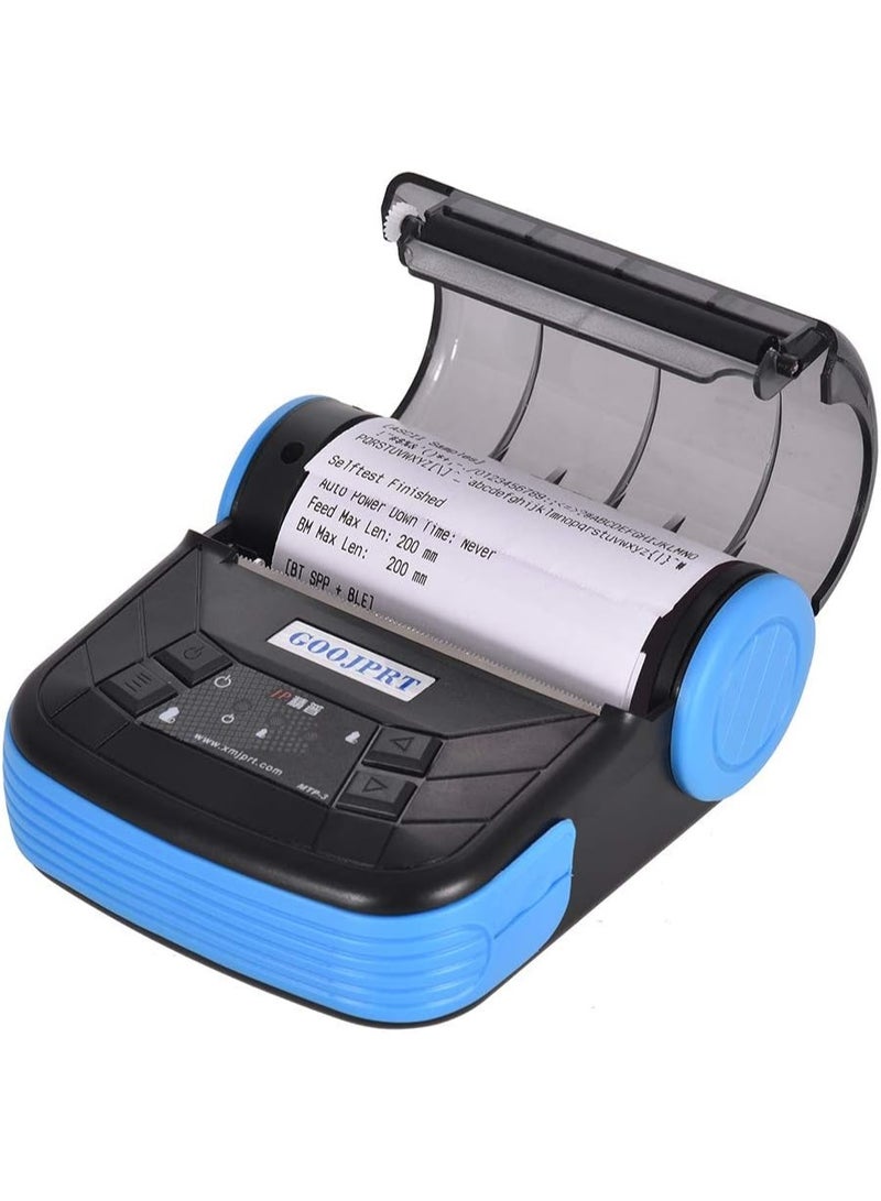 GOOJPRT MTP-3 80mm BT Thermal Printer Portable Lightweight for Supermarket Ticket Receipt Printing - Image 4