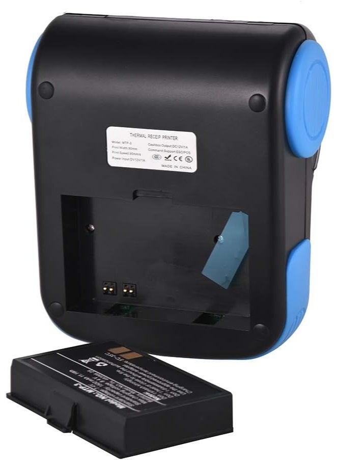 GOOJPRT MTP-3 80mm BT Thermal Printer Portable Lightweight for Supermarket Ticket Receipt Printing - Image 3