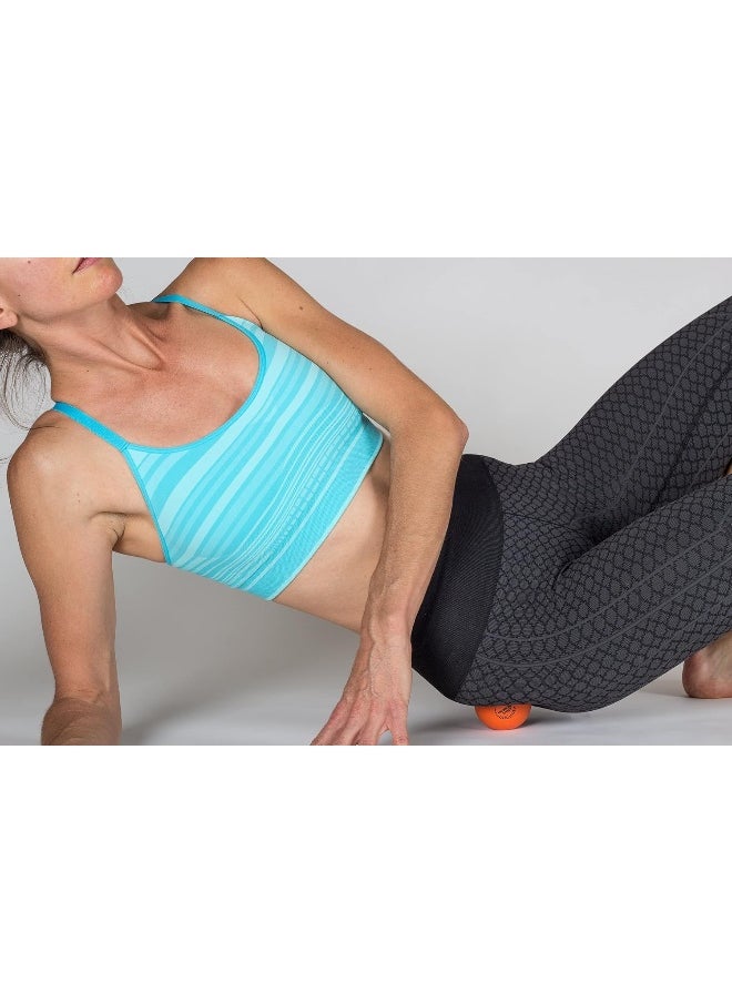 Deep Recovery - Lacrosse Ball Massage Set for Myofascial Release, Mobility & Physical Therapy - Great Neck & Foot Massage Balls Includes Free Mesh Bag and Tutorial Video - Image 1