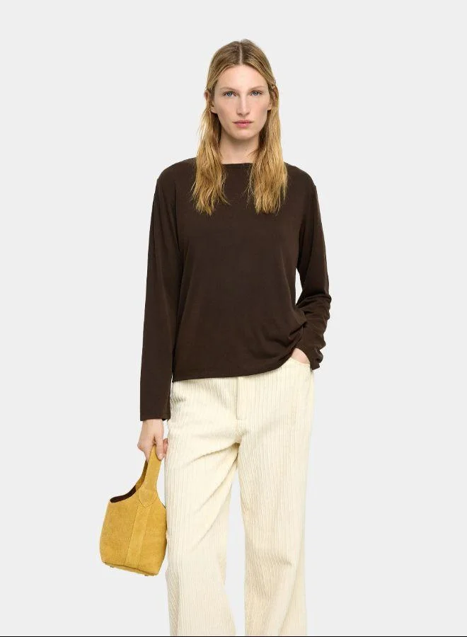 بارفوا قميص بأكمام طويلة