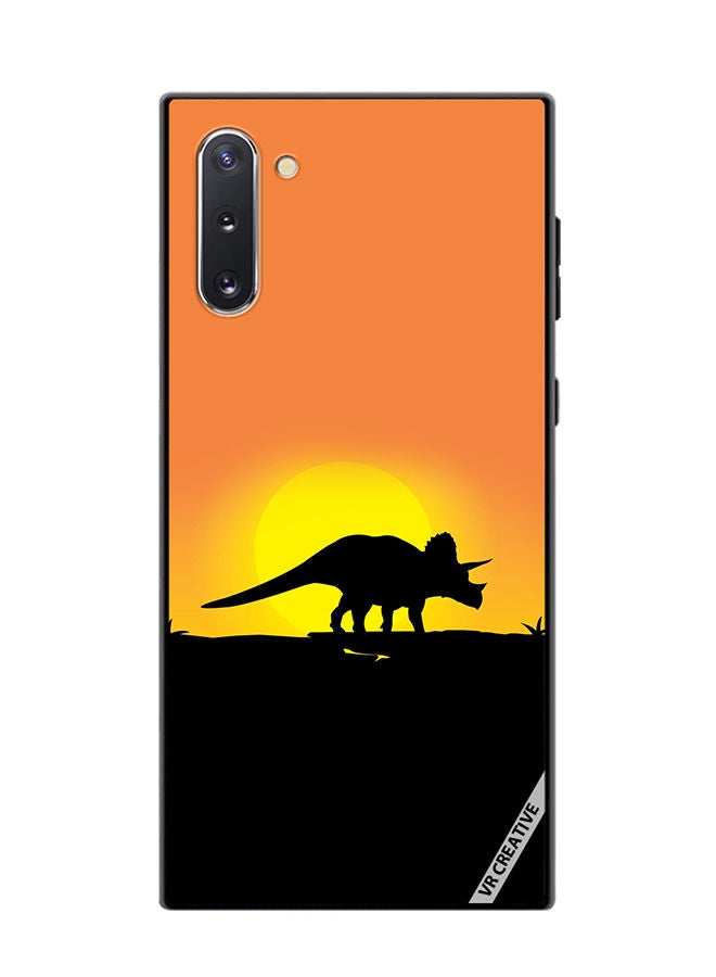 VR CREATIVE Protective Case Cover For Samsung Galaxy Note10 5G Dinosaur Design Multicolour - Image 1