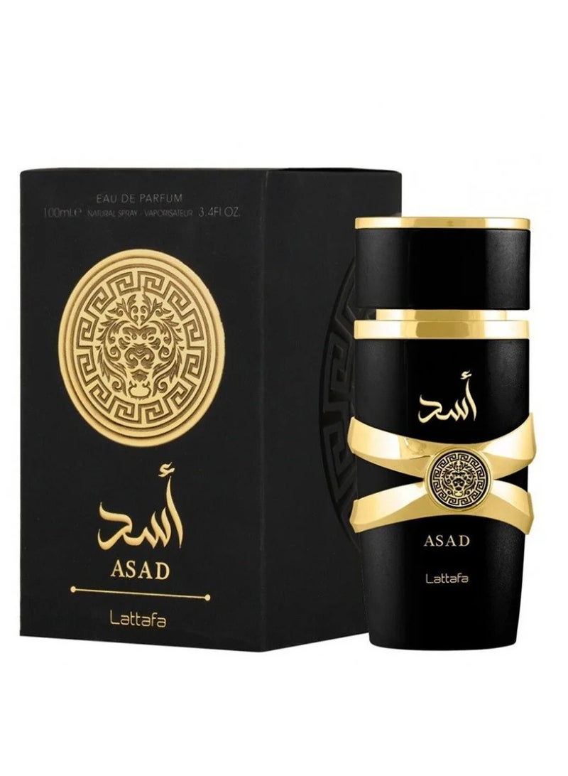 Asad perfume for men by Lattafa Eau de Parfum 100 ml