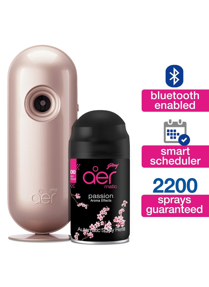 Godrej Aer Godrej aer Matic Refill Automatic Room Fresheners Passion 2200 Sprays Guaranteed Lasts up to 60 days 225ml  - Image 3