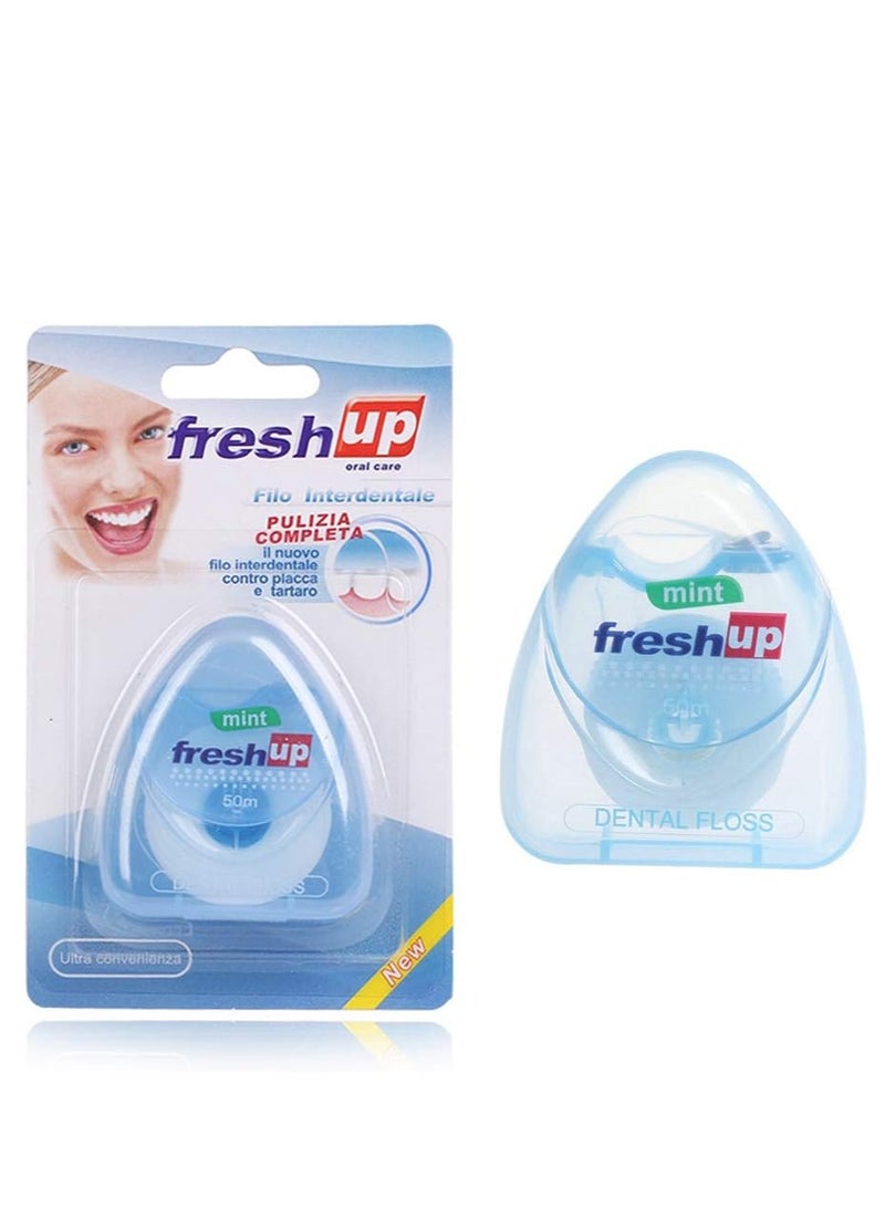 Fresh Up Dental Floss Mint Flavor 50m - Image 1
