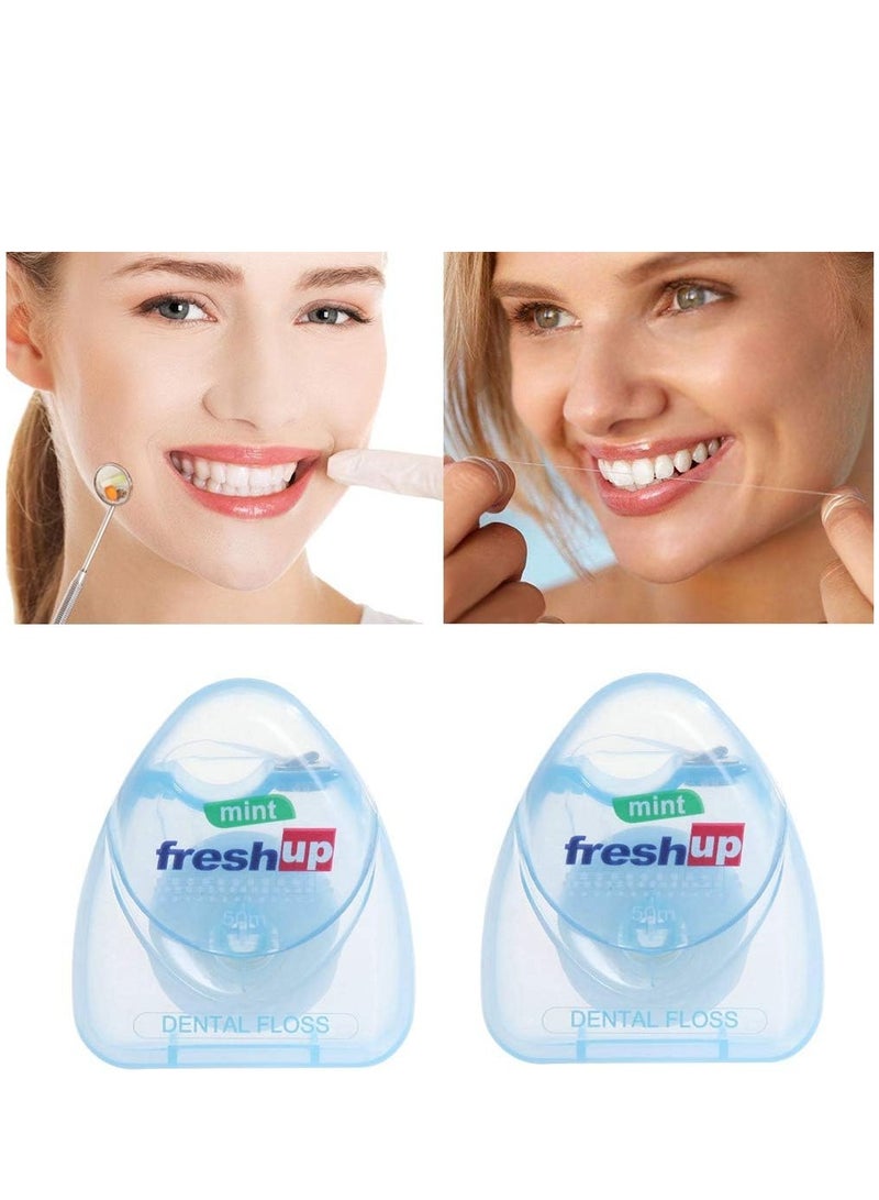 Fresh Up Dental Floss Mint Flavor 50m - Image 2