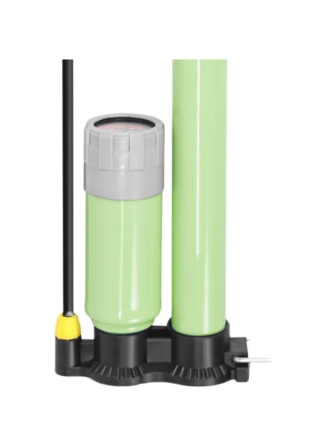 Forever High Pressure Air Pump For Bicycle, Football, Basketball, Inflatable Electric Scooter With Long Green Hose - Image 2