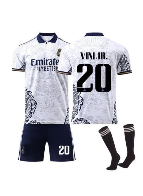 Real Madrid Football Jersey Dragon Edition Adult Football Jersey