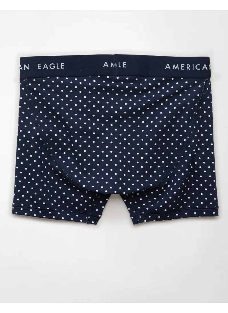 American Eagle AEO Men's Polka Dots 4.5" Classic Boxer Brief