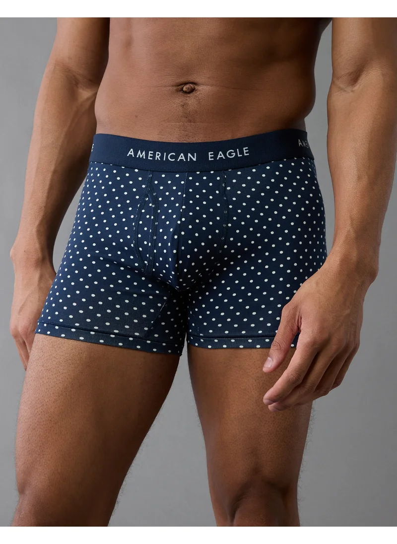 American Eagle AEO Men's Polka Dots 4.5" Classic Boxer Brief