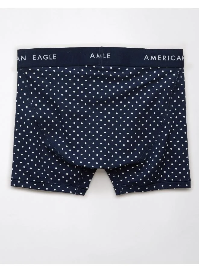 American Eagle AEO Men's Polka Dots 4.5" Classic Boxer Brief