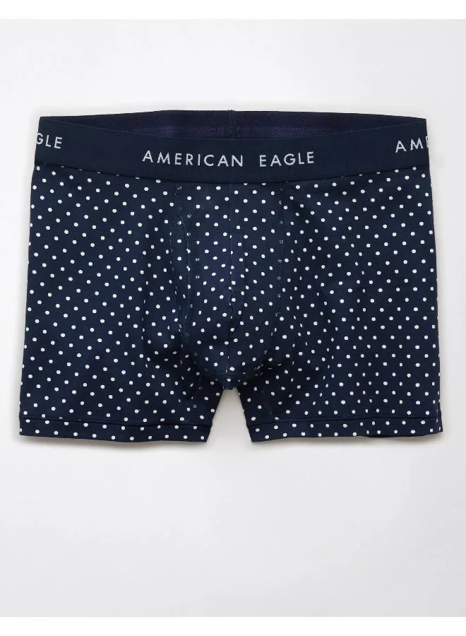 American Eagle AEO Men's Polka Dots 4.5" Classic Boxer Brief
