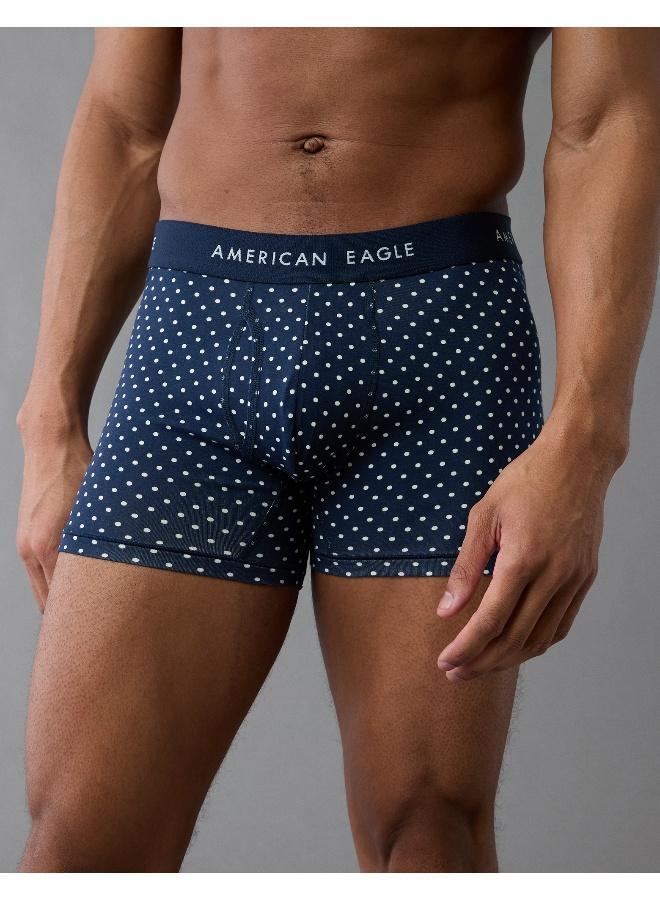 American Eagle AEO Men's Polka Dots 4.5" Classic Boxer Brief - Image 1