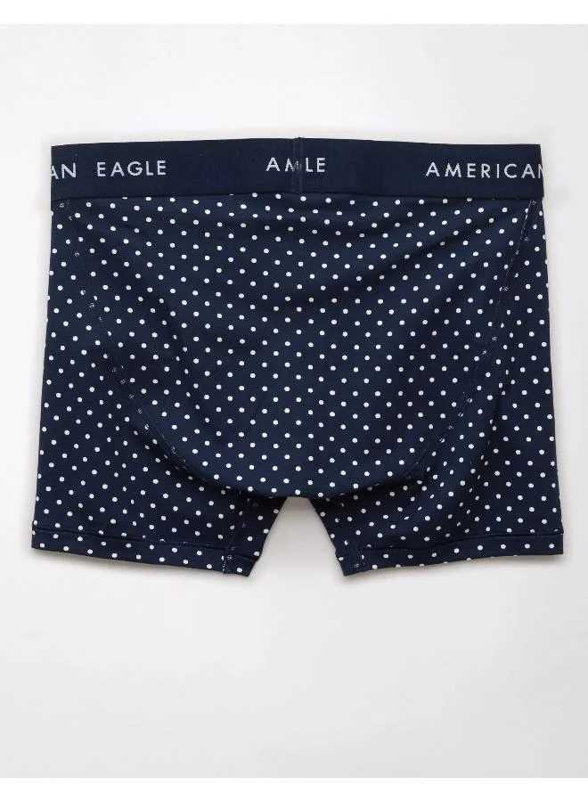 American Eagle AEO Men's Polka Dots 4.5" Classic Boxer Brief