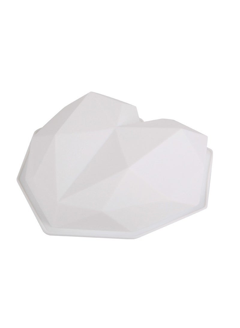 قالب سيليكون القلب الماسي ثلاثي الأبعاد للخبز - Image 2