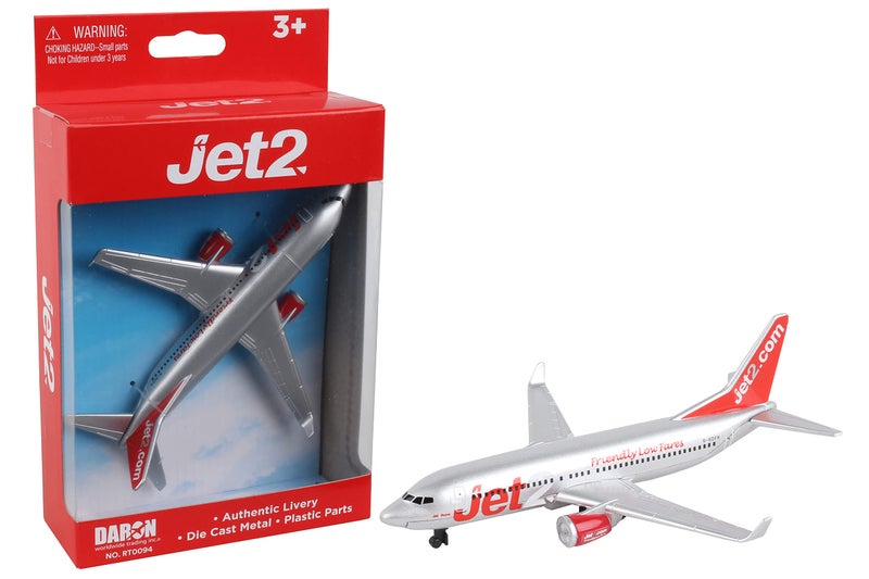 Daron JET2.COM DIECAST PLANE - Image 1