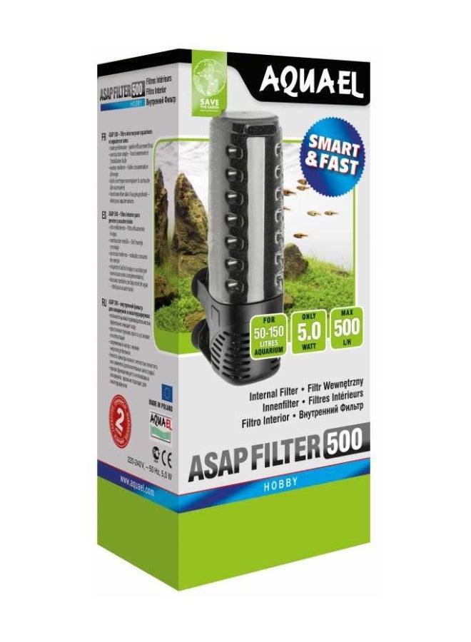Aquael Asap Internal Filter Flow - 500L/H - Image 1