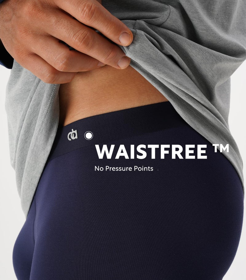 DAVID ARCHY Men's Ultra Soft Underwear Micro Modal Breathable Moisture Wicking Seamless Underwear for Men 4 Pack(M, Black/Navy Blue/Olive Green/Deep Grape) - Image 2