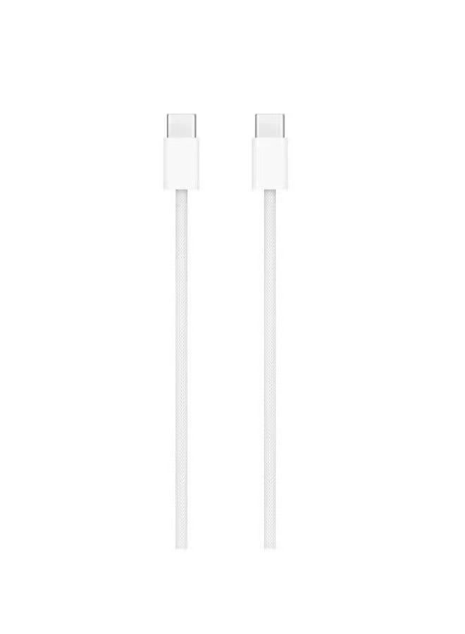 Bin Kamil USB-C to USB-C Cable, Fast Charging 1 Meter Braided Type-C Charger Cord, PD Super Fast Charging Cable for iPhone 15 16 17, Samsung, iPad, Xiaomi, MacBook - Image 4