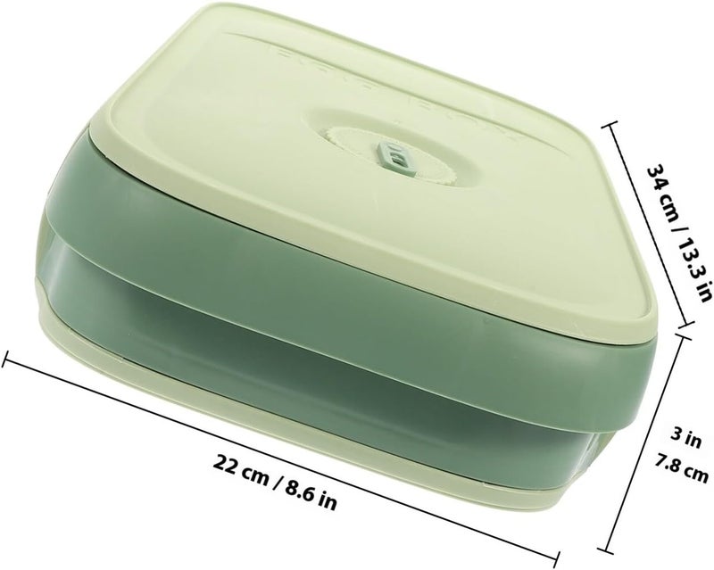 Market multi-use trusted quality Drawer Type Egg Holder with Lid Large Capacity Green Egg Storage Container for Refrigerator Stackable and Pantry Storage Newly stocked local goods Affordable trusted craftsmanship Scratch resistant Compact trendy practical build Gulf standard sizing alternatives Classified organized storage Closed & open space compatible Neat shape Wear resistant All condition fit Priority based order prep Gulf climate tested upgraded quality Certified local stock Multi-purpose fine material Anti slip Simple multi-color universal build Repeated use resistant selected material Fixed delivery schedule Compact design Easy store & transit build KSA local stock Budget friendly trendy design Wide range compatible material Home & light industrial compatible - Image 2