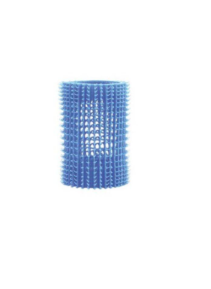 EUROSTIL - EUROSTIL Bag of 5 pcs BLUE LOOPS Hair Rollers 45mm - 00047 - Image 1