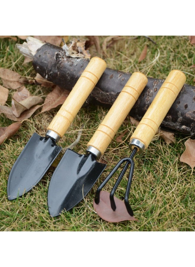 Generic 3 - Piece Home Gardening Planting Tool Set | For Flower & Vegetable Growing, Soil Loosening, Potted Plant & Floral Gardening - Small Shovel & Spade  - Image 5
