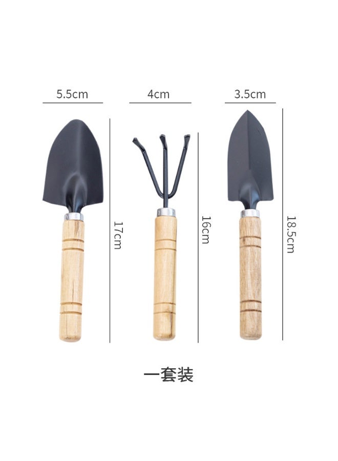 Generic 3 - Piece Home Gardening Planting Tool Set | For Flower & Vegetable Growing, Soil Loosening, Potted Plant & Floral Gardening - Small Shovel & Spade  - Image 2