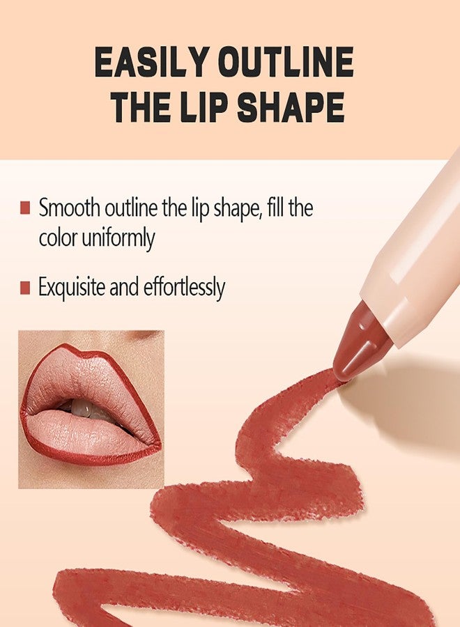 Easilydays Nude Matte Velvet Crayon Lipstick, Moisturizing Lightweight Creamy Lip Color, Waterproof Long-Lasting Crayon Lip Gloss for Women, Non-Sticky, Ultra Matte Lip Liner Pen for Women (#05) - Image 5