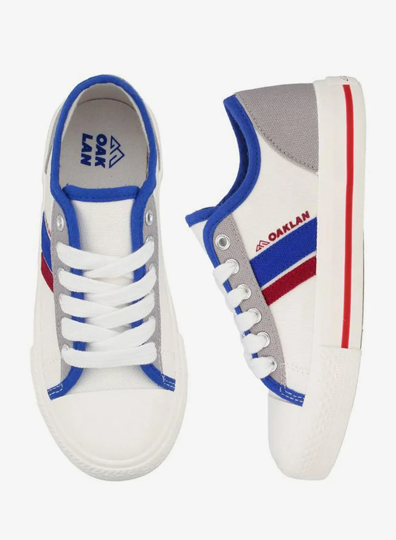 Boys Colourblock Lace-Up Ankle Sneakers