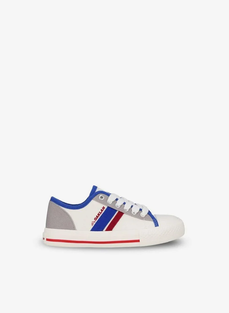 Boys Colourblock Lace-Up Ankle Sneakers