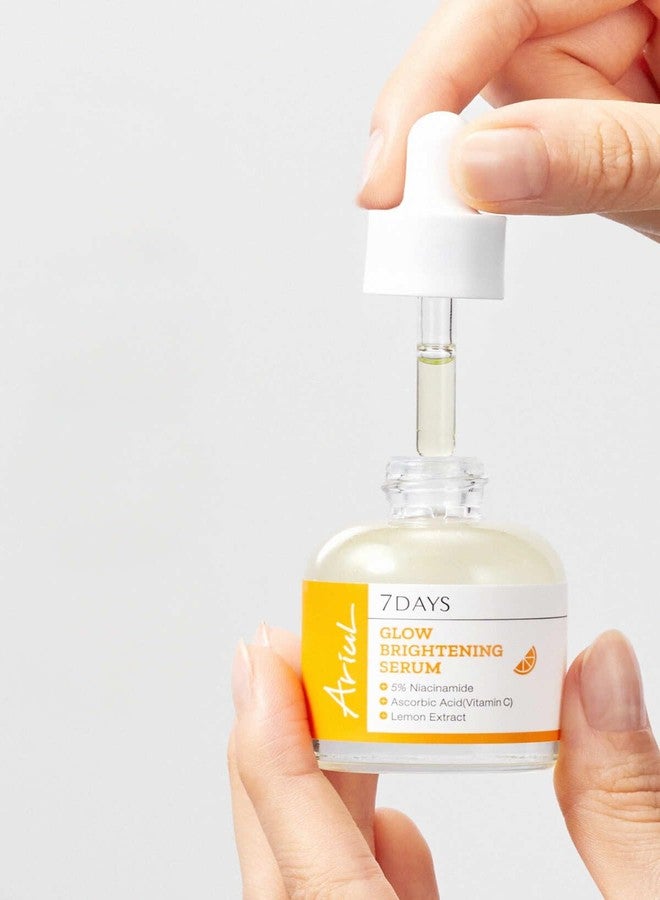 Ariul 7days Glow Brightening Serum (20ml) Korean Face Serum for Dark Spots with 5% Niacinamide & Vitamin-C, Fade Dark Spots, Uneven Skin Tone, Hydrating Lightweight Glow Serum for Radiant Skin In Just 7 Days - Image 5