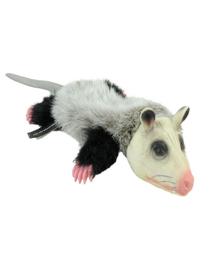 Hyper Pet Real Skinz Opossum Plush Dog Toy - Image 3