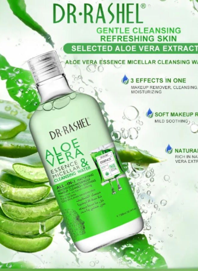 DR. RASHEL DR. RASHEL Aloe Vera Micellar Cleansing Water 350 Ml Makeup Remover - Image 2