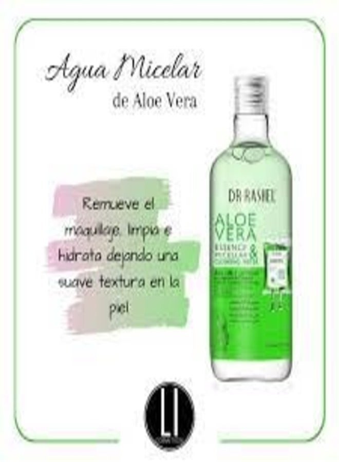 DR. RASHEL DR. RASHEL Aloe Vera Micellar Cleansing Water 350 Ml Makeup Remover - Image 5