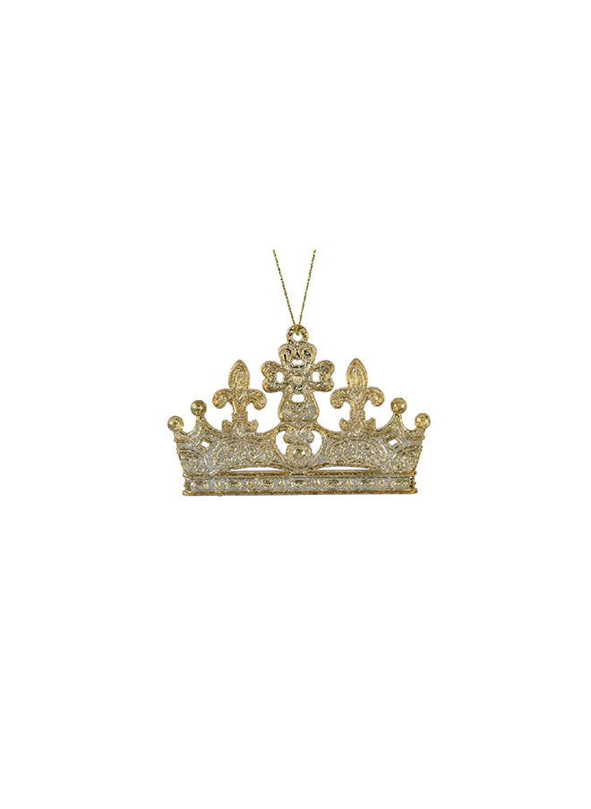 Kaemingk - Decoris Crown Plastic Gold For Christmas - Image 1