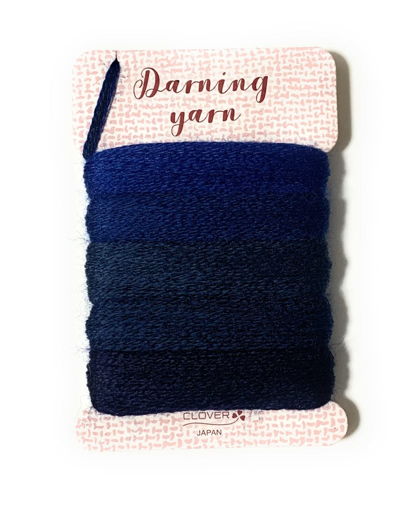 Darning yarn 5 Colors Natural Blue Navy - Image 5