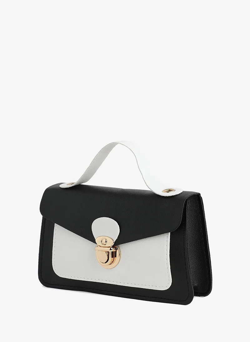 Haute Sauce  Colourblocked Handbag for Women | Best Price UAE
