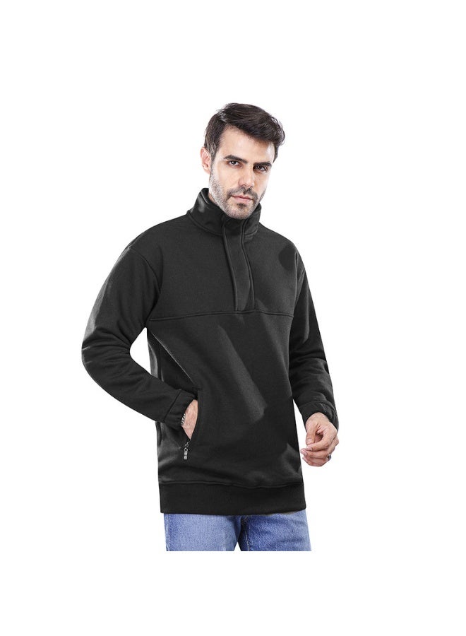 كوب سويت شيرت رجالي كاجوال بأكمام طويلة - Image 1