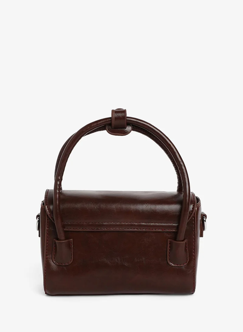 Haute Sauce Women's The Orb Mini Sling Bag - Coffee Brown