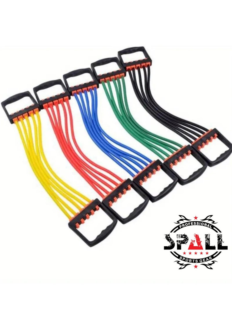Spall Chest Expander For Chest, Arm Legs Shoulder Back Muscles Training, Chest Exerciser For Men With 5 Springs, Pulling Chest Expander, Push Ups Full Body Home Gym Workout Band  - Image 1