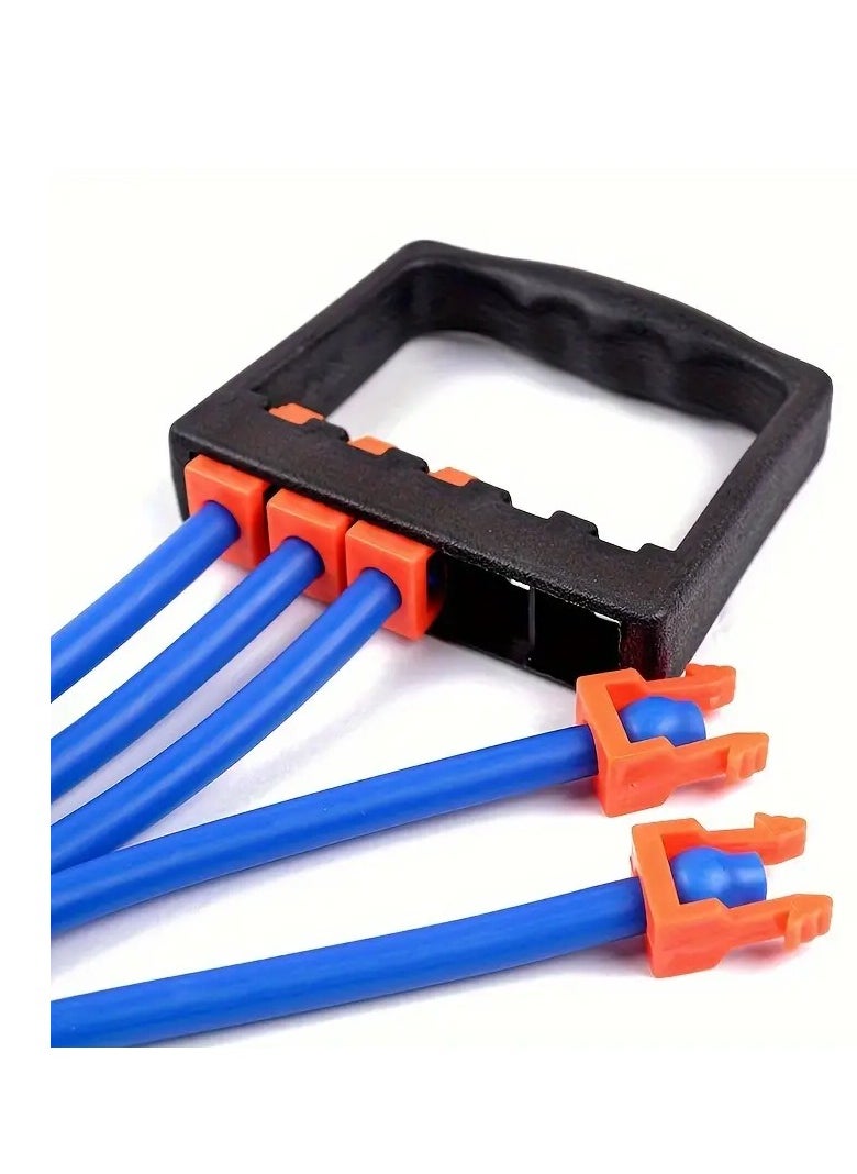 Spall Chest Expander For Chest, Arm Legs Shoulder Back Muscles Training, Chest Exerciser For Men With 5 Springs, Pulling Chest Expander, Push Ups Full Body Home Gym Workout Band  - Image 5