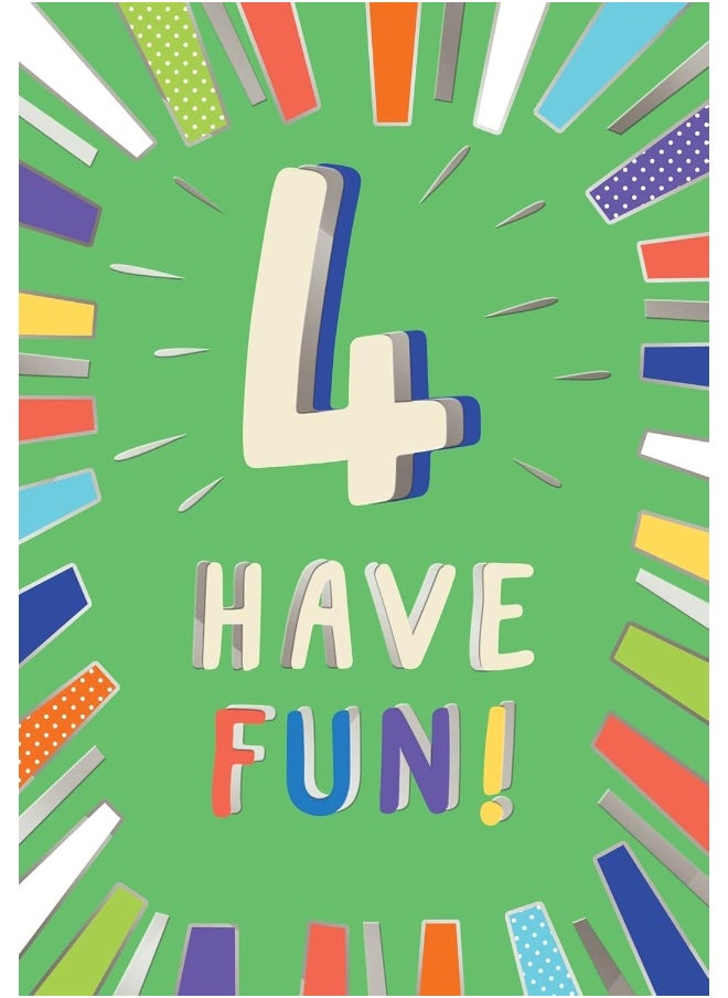 UK Greetings - UK Greetings 4 Have Fun Birthday Card - Image 1