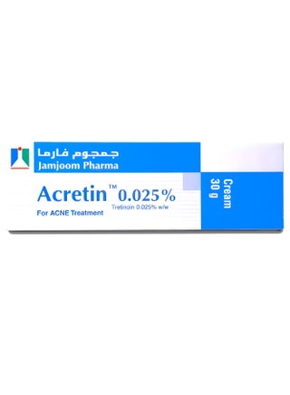 Tretinoin 0.025% For ACNE Treatment Cream 30 g