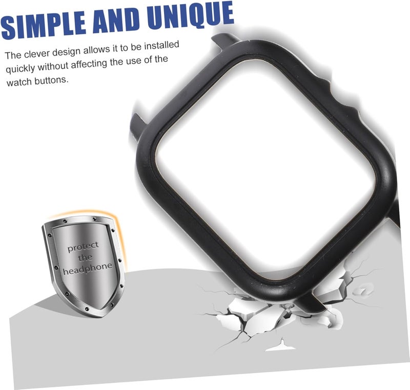 Case High-Hardness -Scratch Protective Cover for Lightweight Shell Easy Installation Modern Design Watch Protector for Daily Use - Image 4
