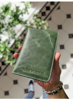 VISSO 911 Genuine Leather Personalized Passport Cover  - Image 2